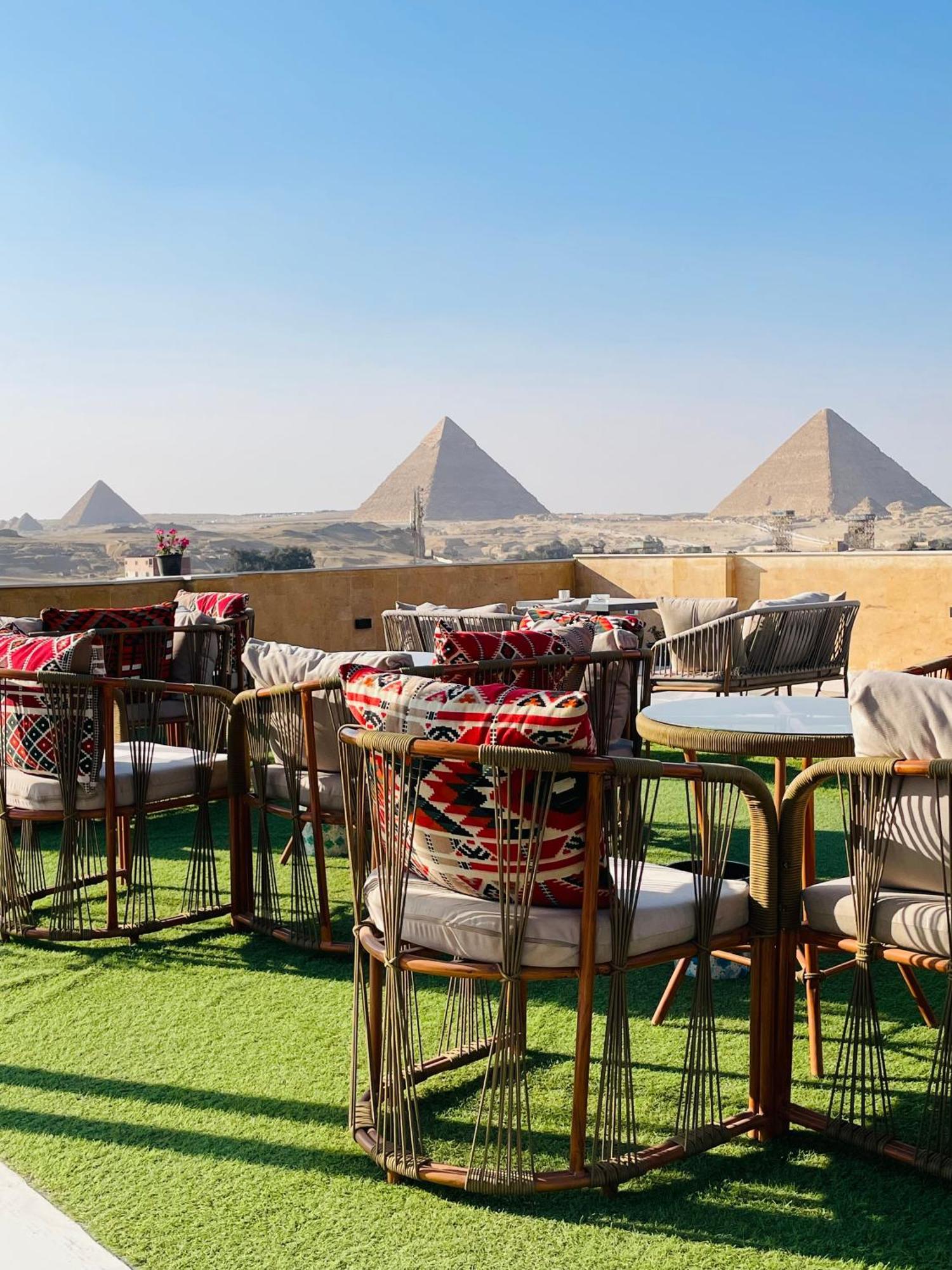 Golden Mask Pyramids Inn Kafret el-Gabal Dış mekan fotoğraf