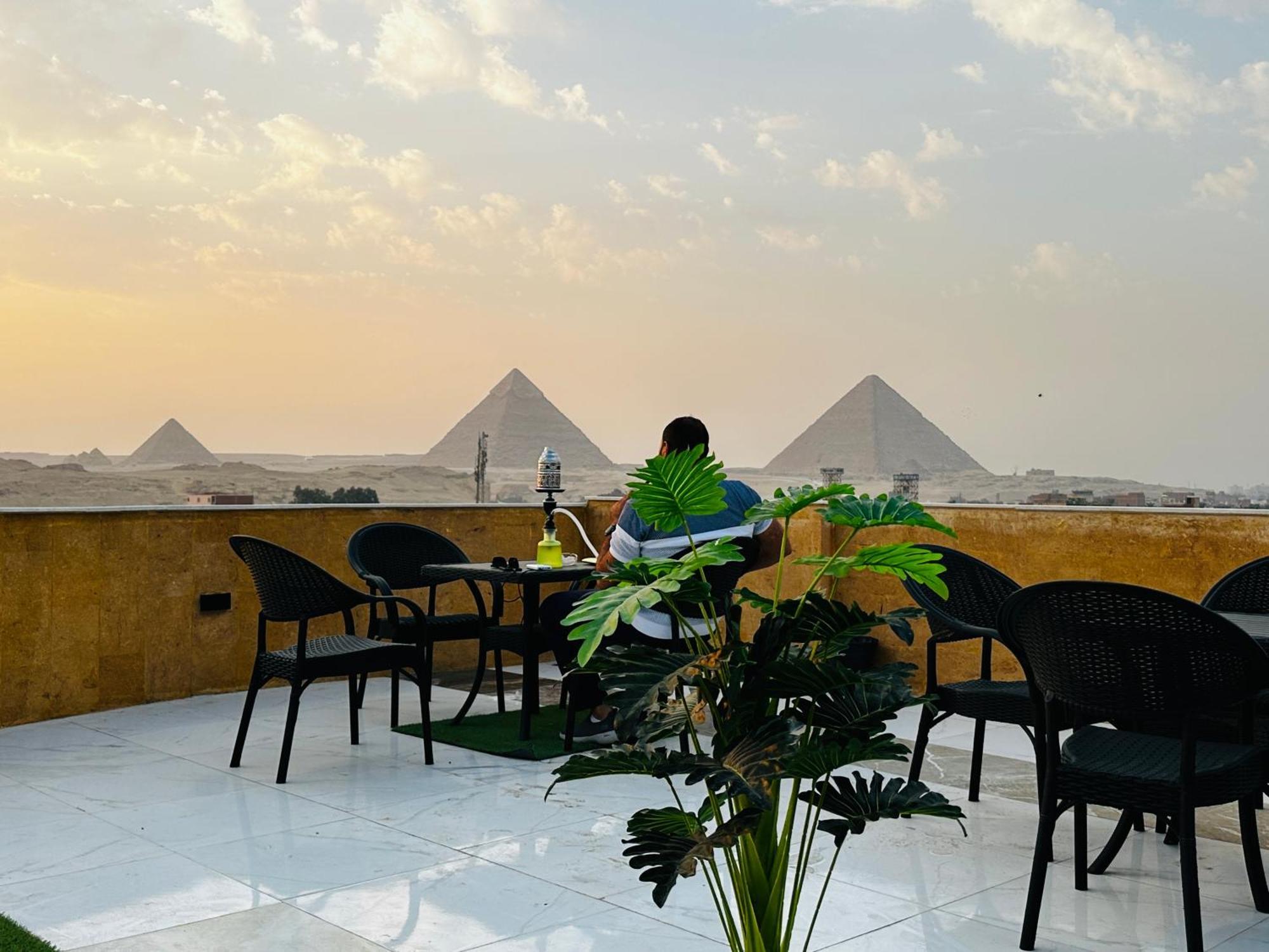 Golden Mask Pyramids Inn Kafret el-Gabal Dış mekan fotoğraf