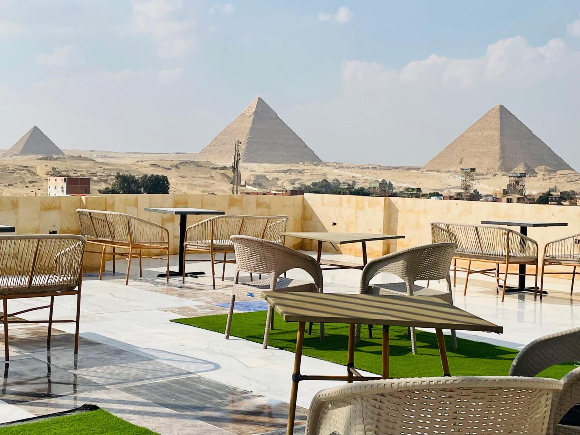 Golden Mask Pyramids Inn Kafret el-Gabal Dış mekan fotoğraf