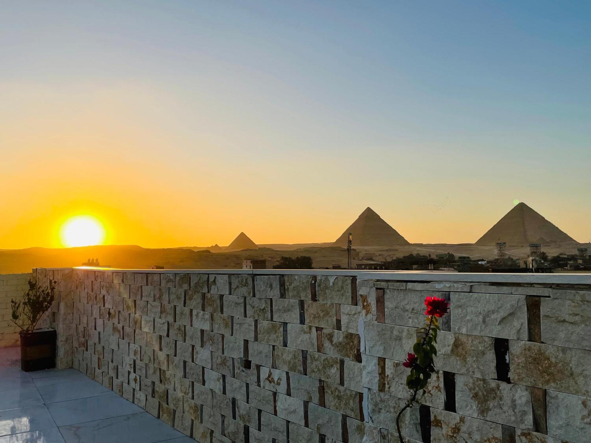 Golden Mask Pyramids Inn Kafret el-Gabal Dış mekan fotoğraf