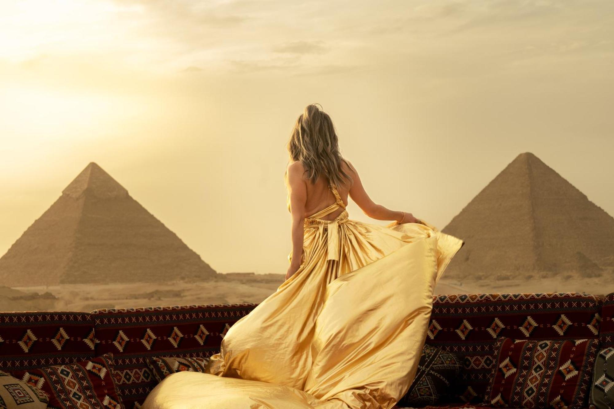Golden Mask Pyramids Inn Kafret el-Gabal Dış mekan fotoğraf